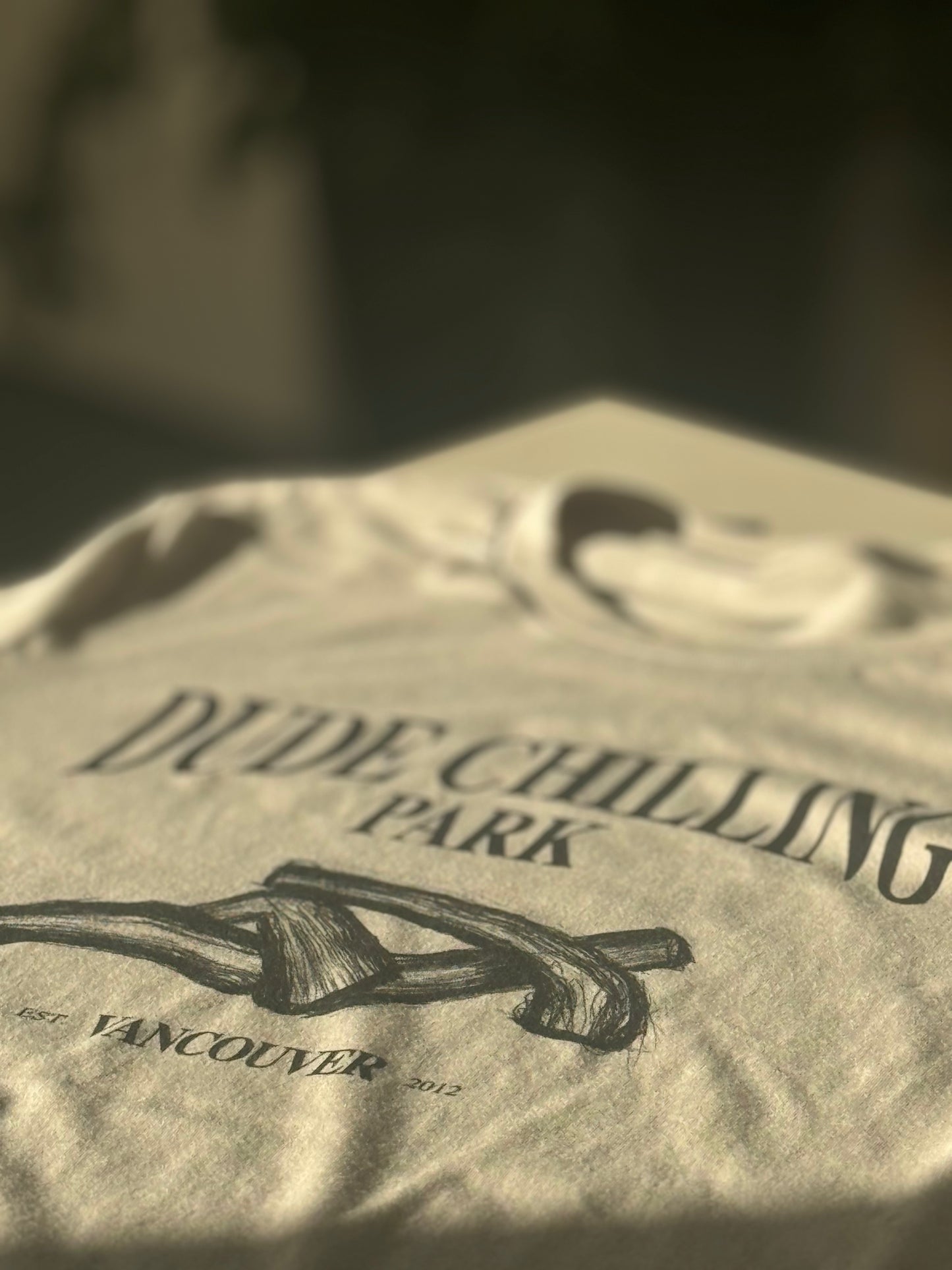 Dude Chilling Park Tourist Crewneck