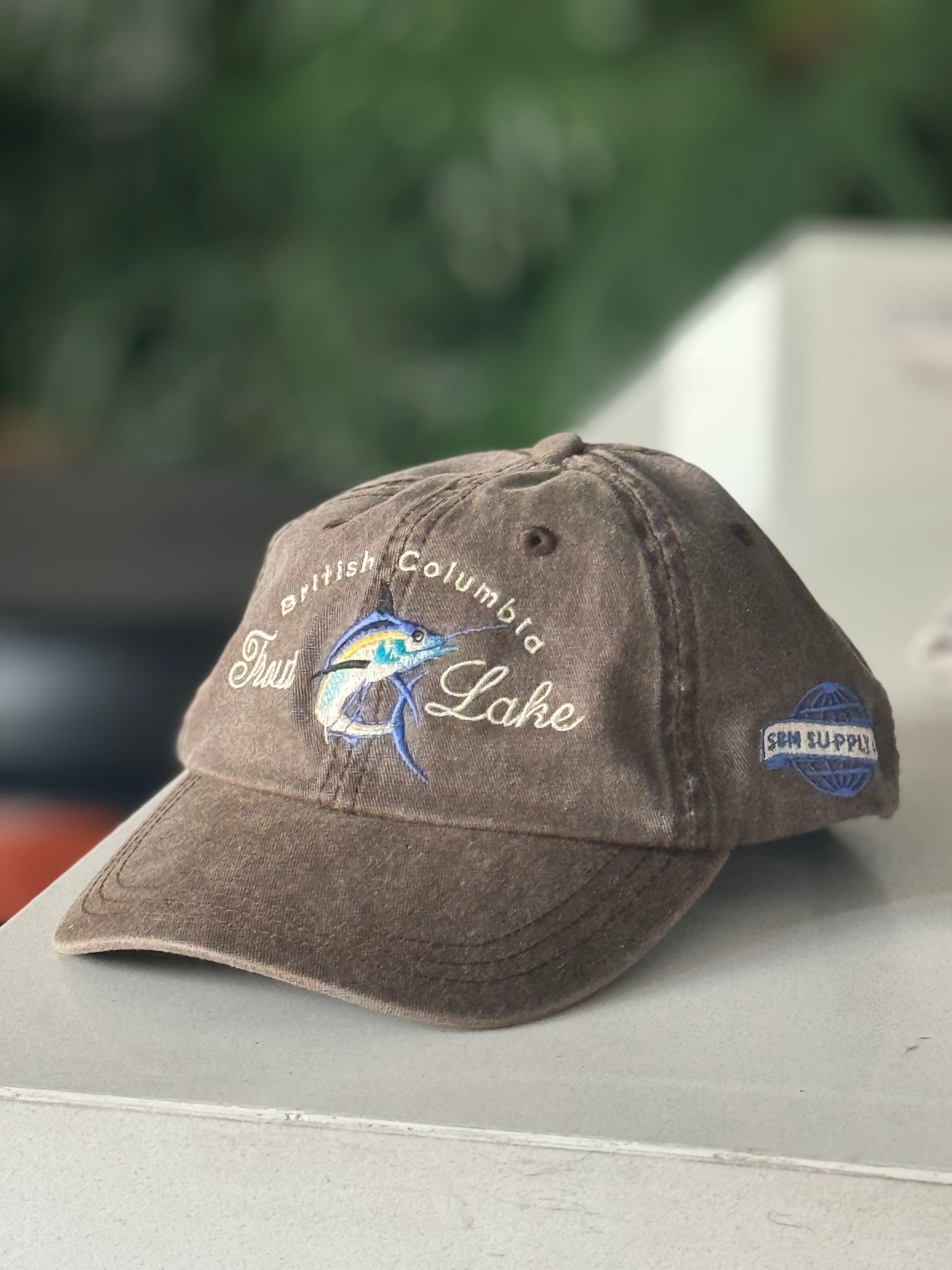 Trout Lake Animal Dad Hat