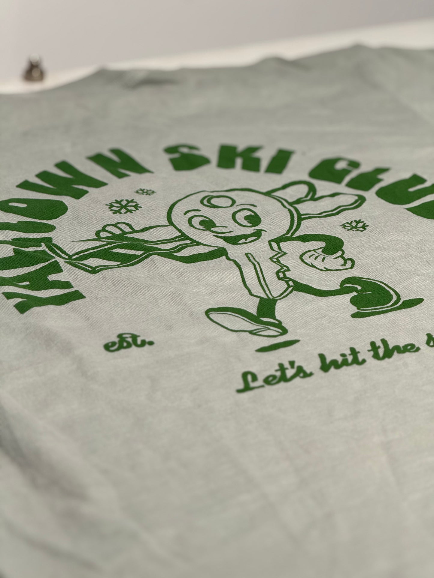 Yaletown Ski Club Cartoon T-Shirt