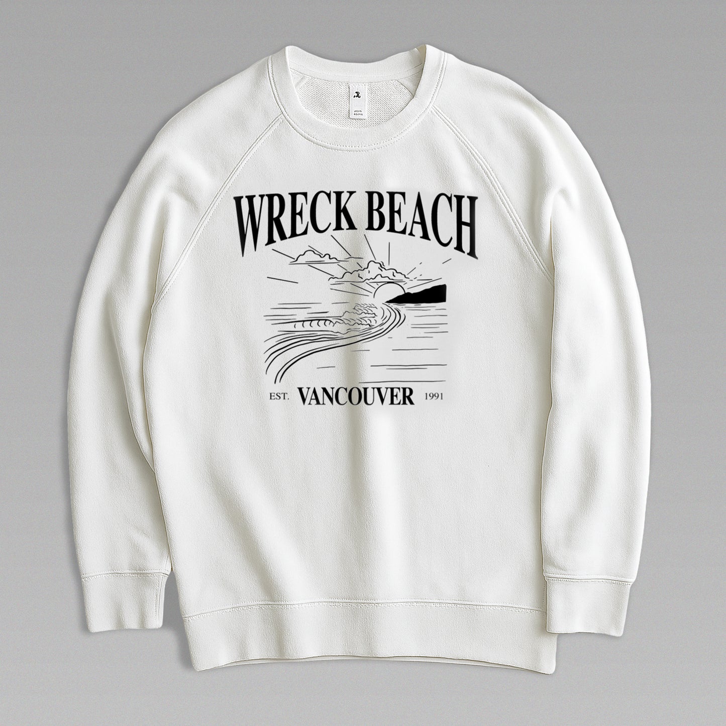 Wreck Beach Tourist Crewneck