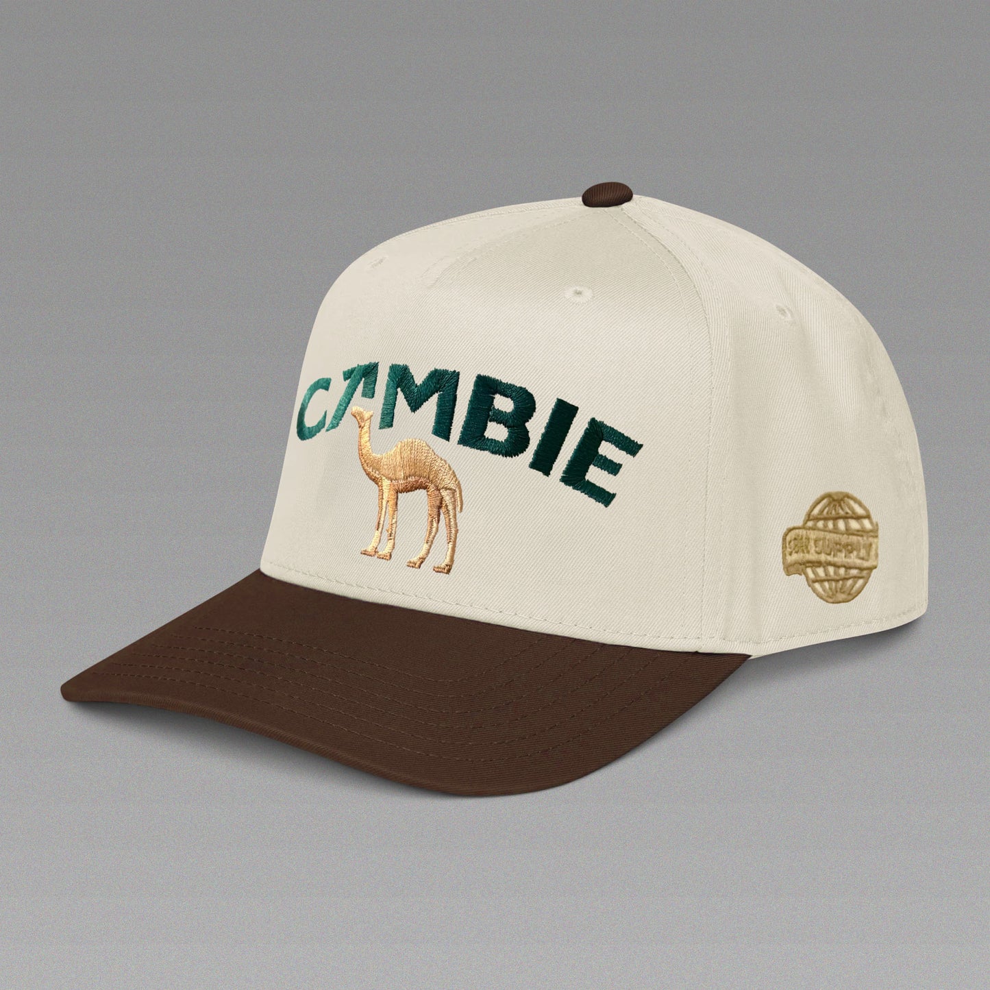 Cambie Camel 2-Tone Snapback (Brown)