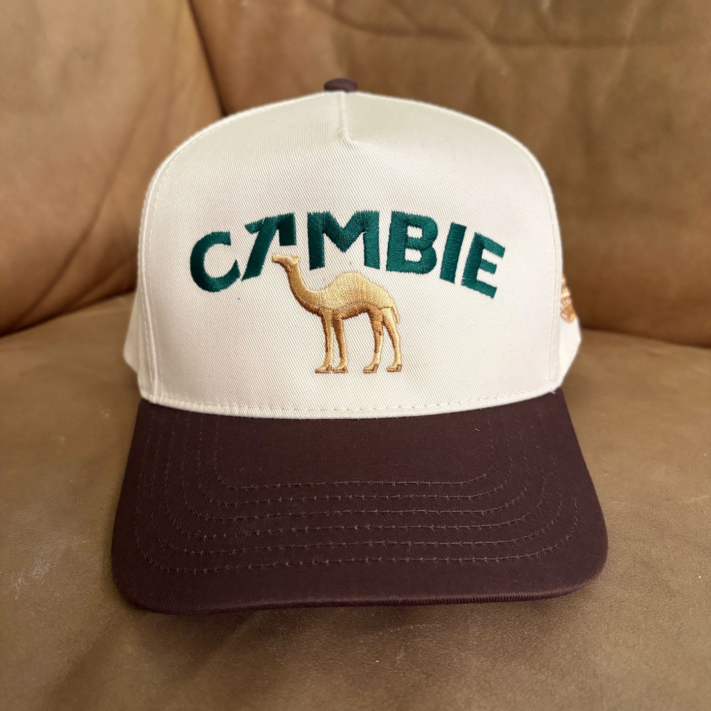 Cambie Camel 2-Tone Snapback (Brown)