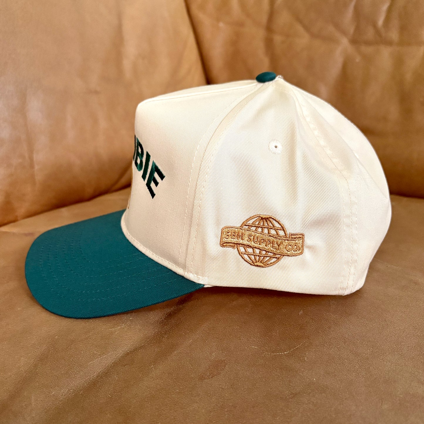 Cambie Camel 2-Tone Snapback (Green)