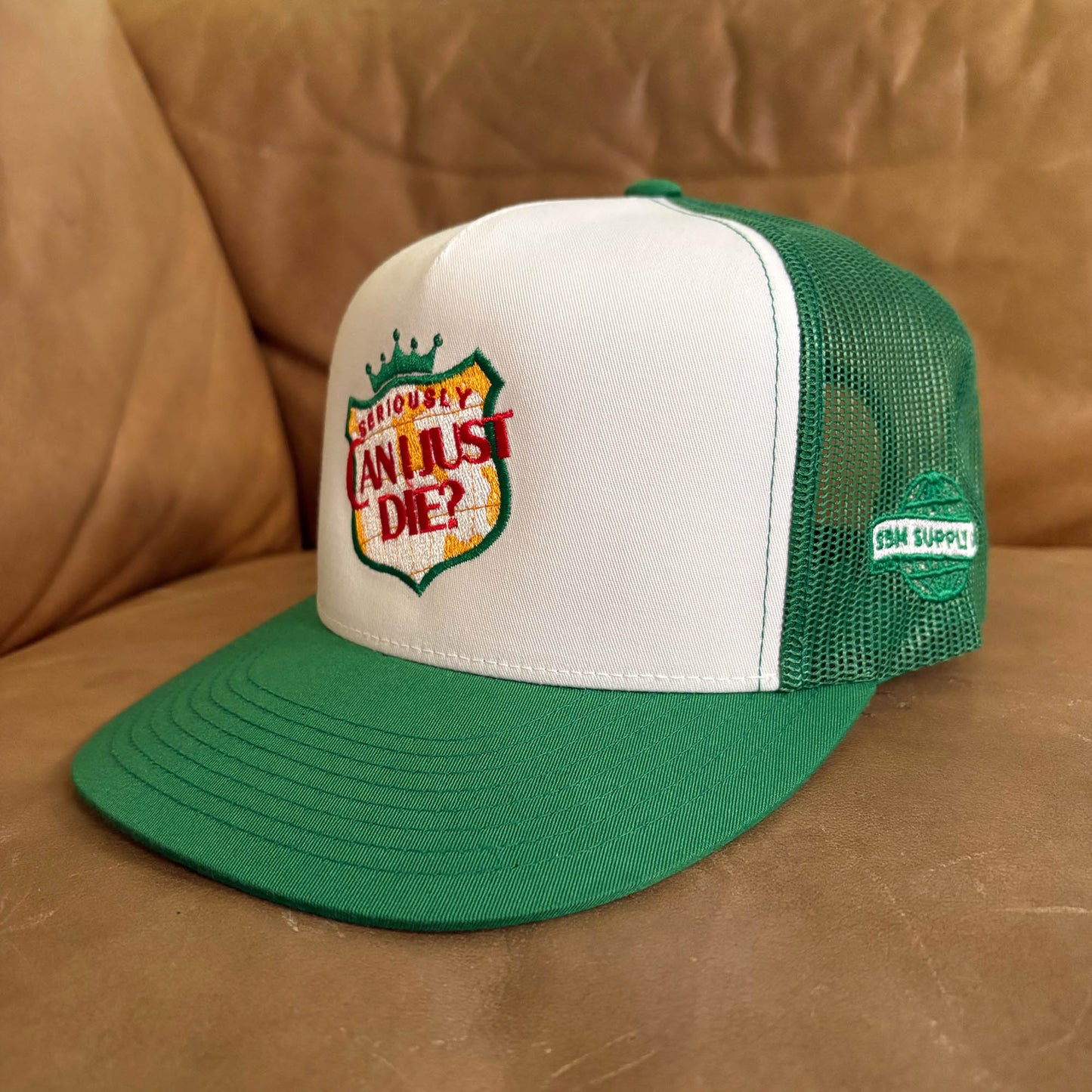 Can I Just Die Mesh Trucker Hat