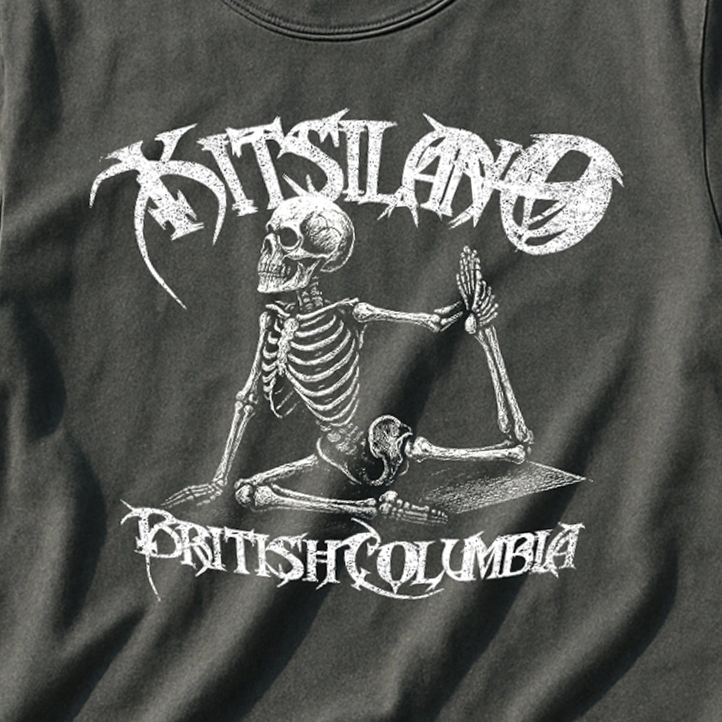 Death by Yoga Skeleton T-Shirt