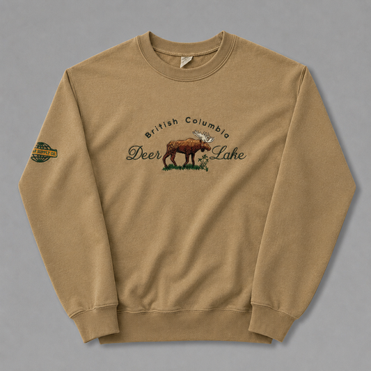 Deer Lake Animal Crewneck