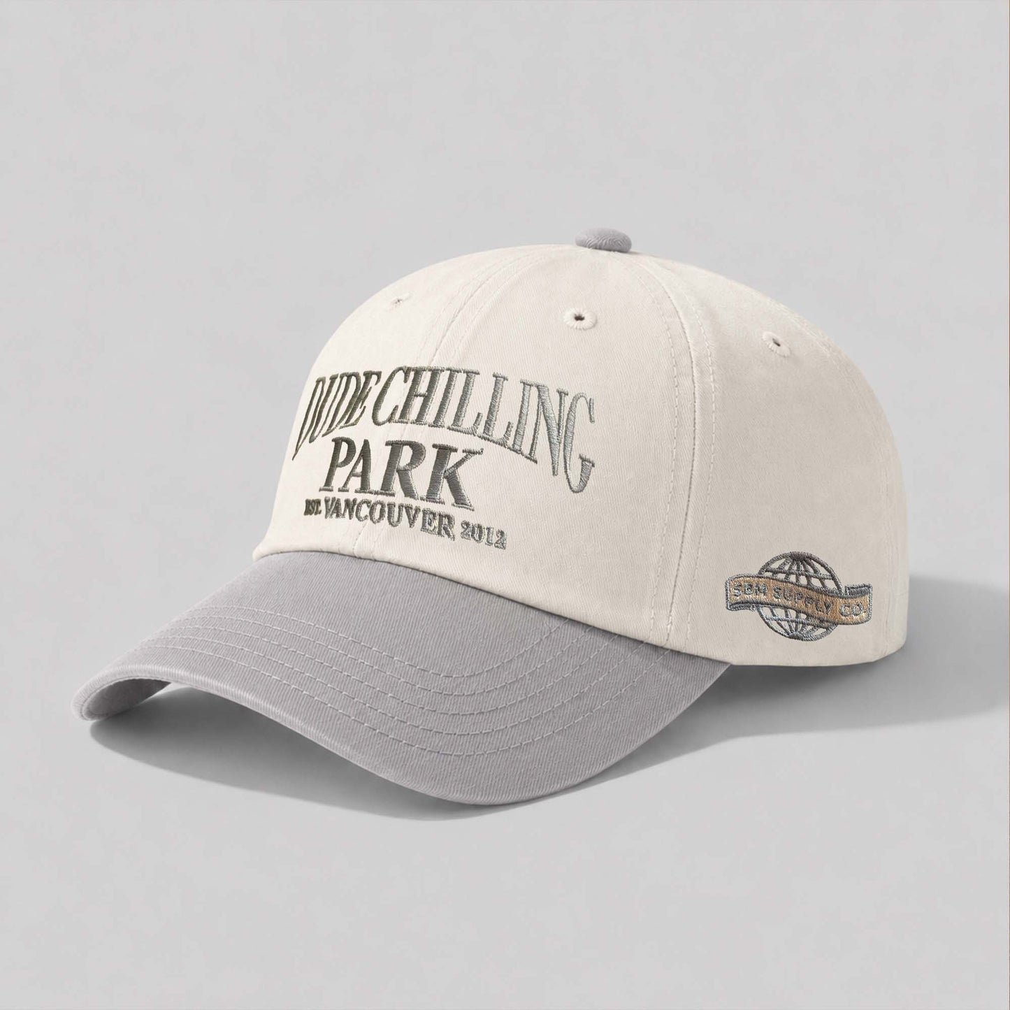 Dude Chilling Park Tourist Hat (Cream/Grey)