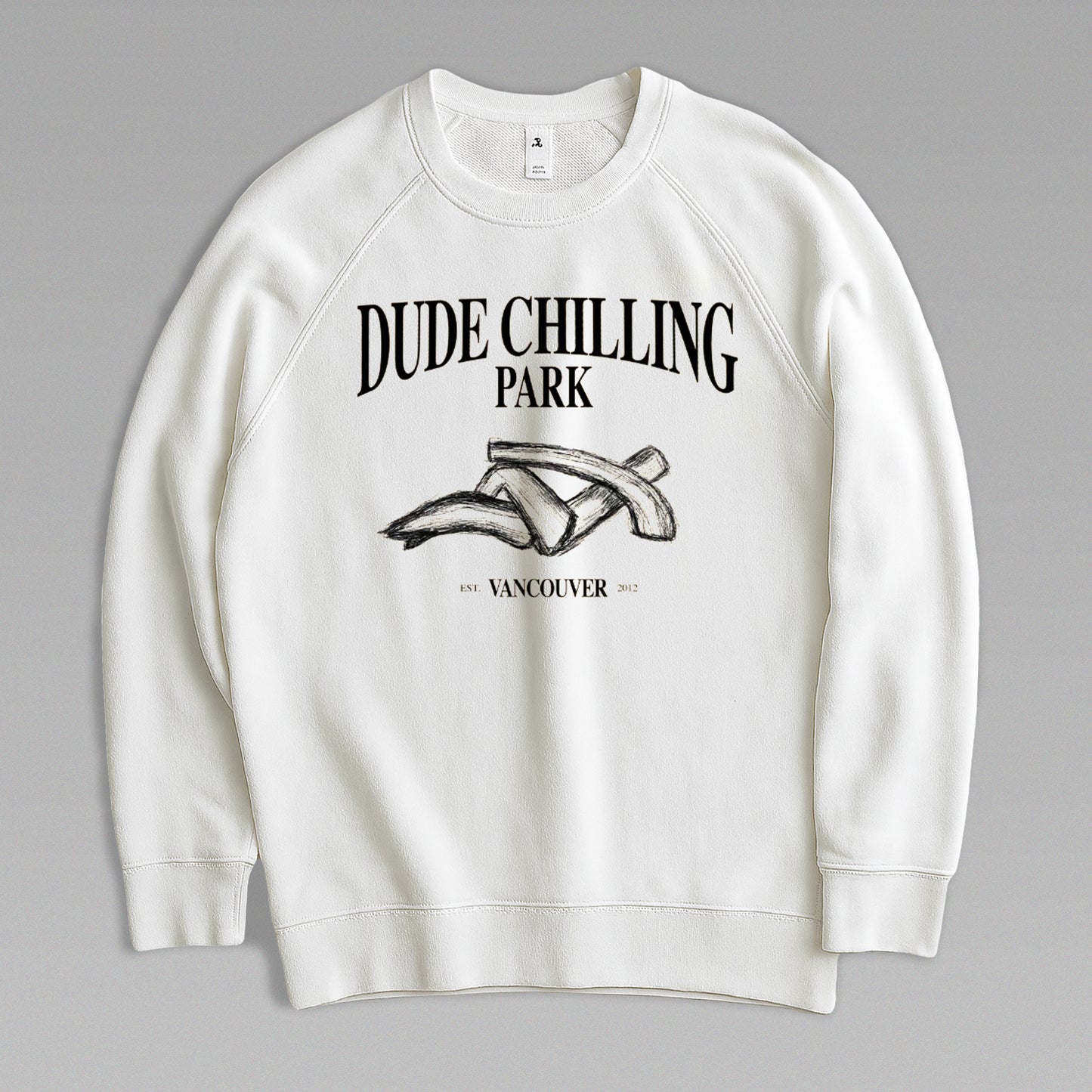 Dude Chilling Park Tourist Crewneck
