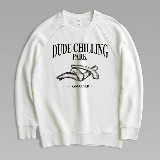 Dude Chilling Park Tourist Crewneck