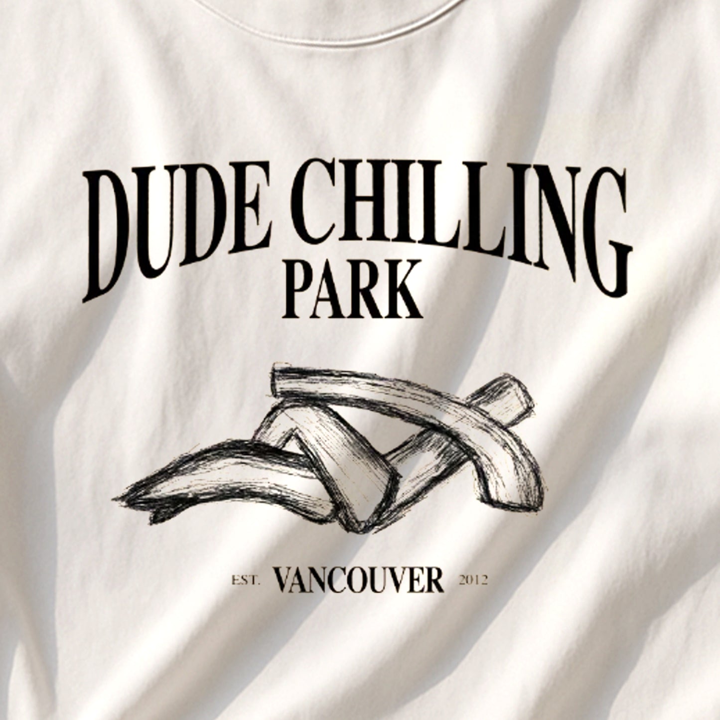 Dude Chilling Park Tourist T-Shirt
