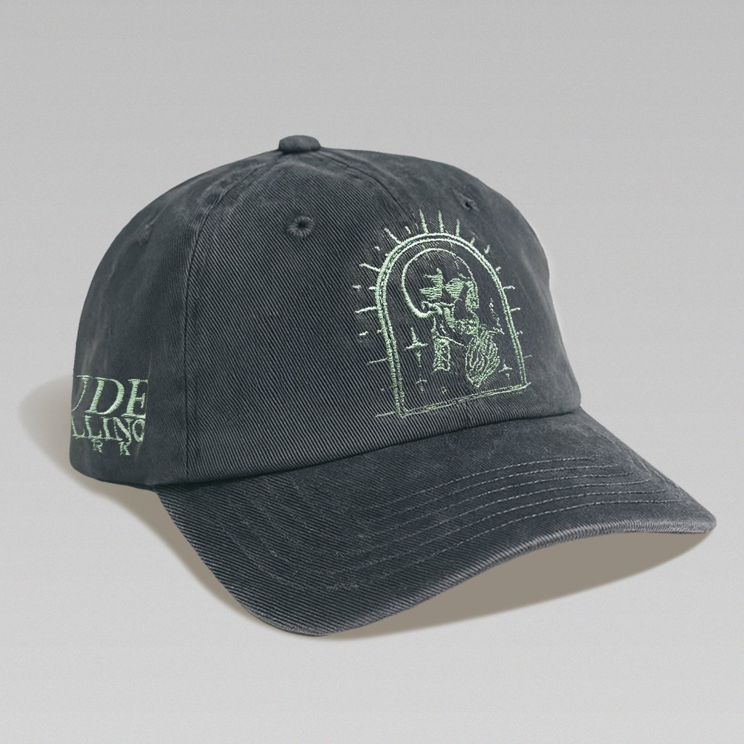 Dude Chilling Skeleton Dad Hat