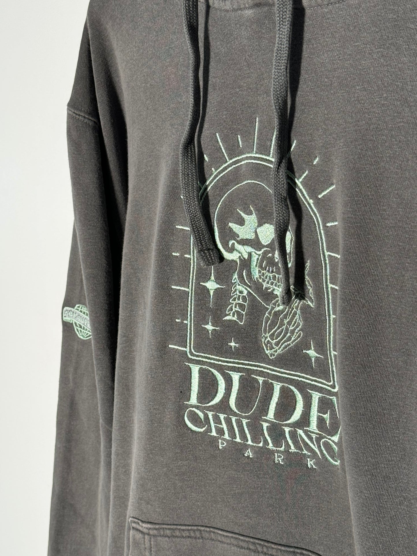 Dude Chilling Skeleton Hoodie