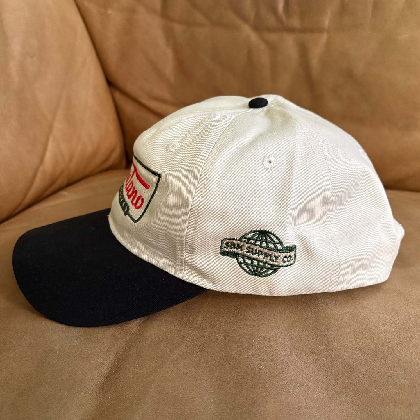 Kitsy Kreme Dad Hat (Cream/ Black)