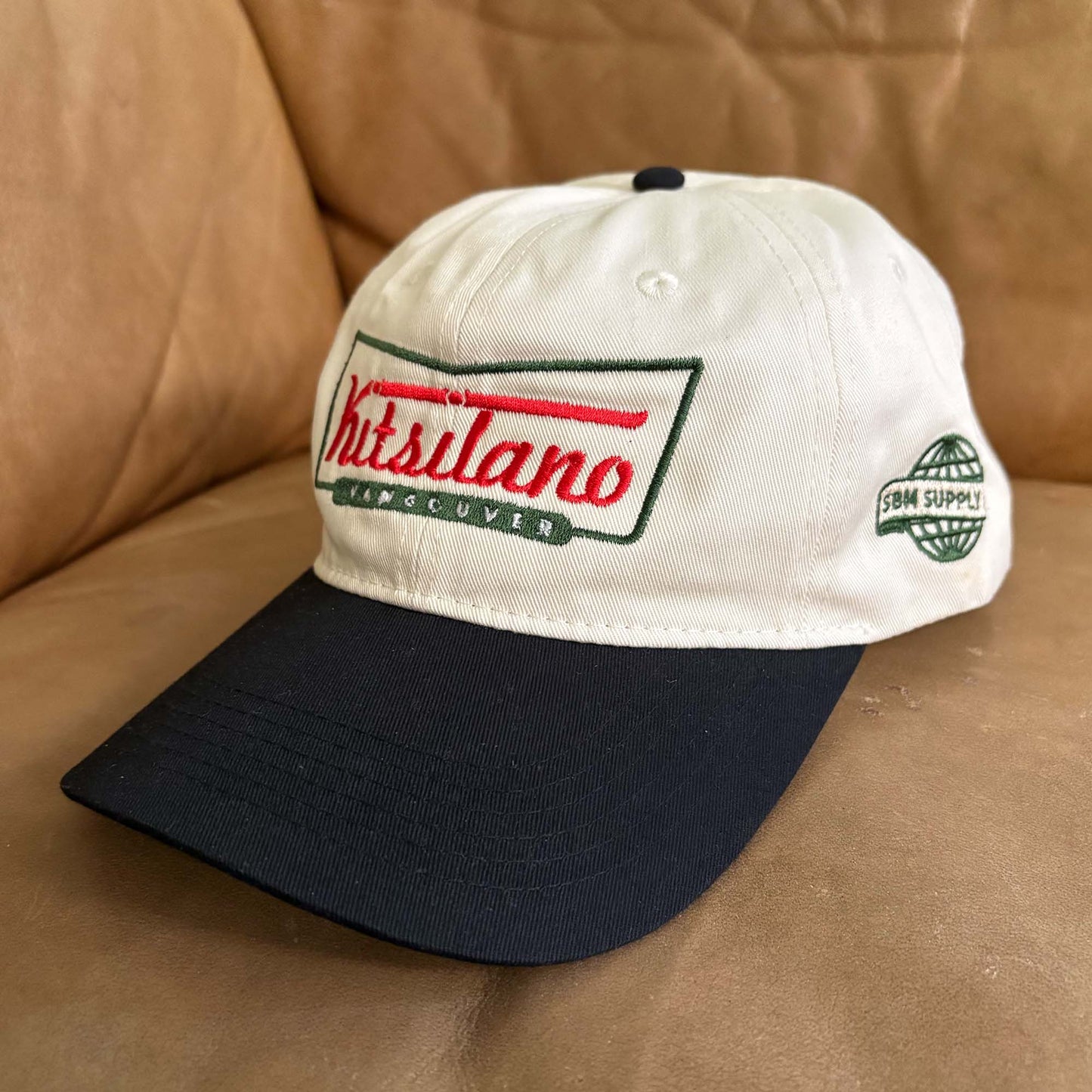 Kitsy Kreme Dad Hat (Cream/ Black)