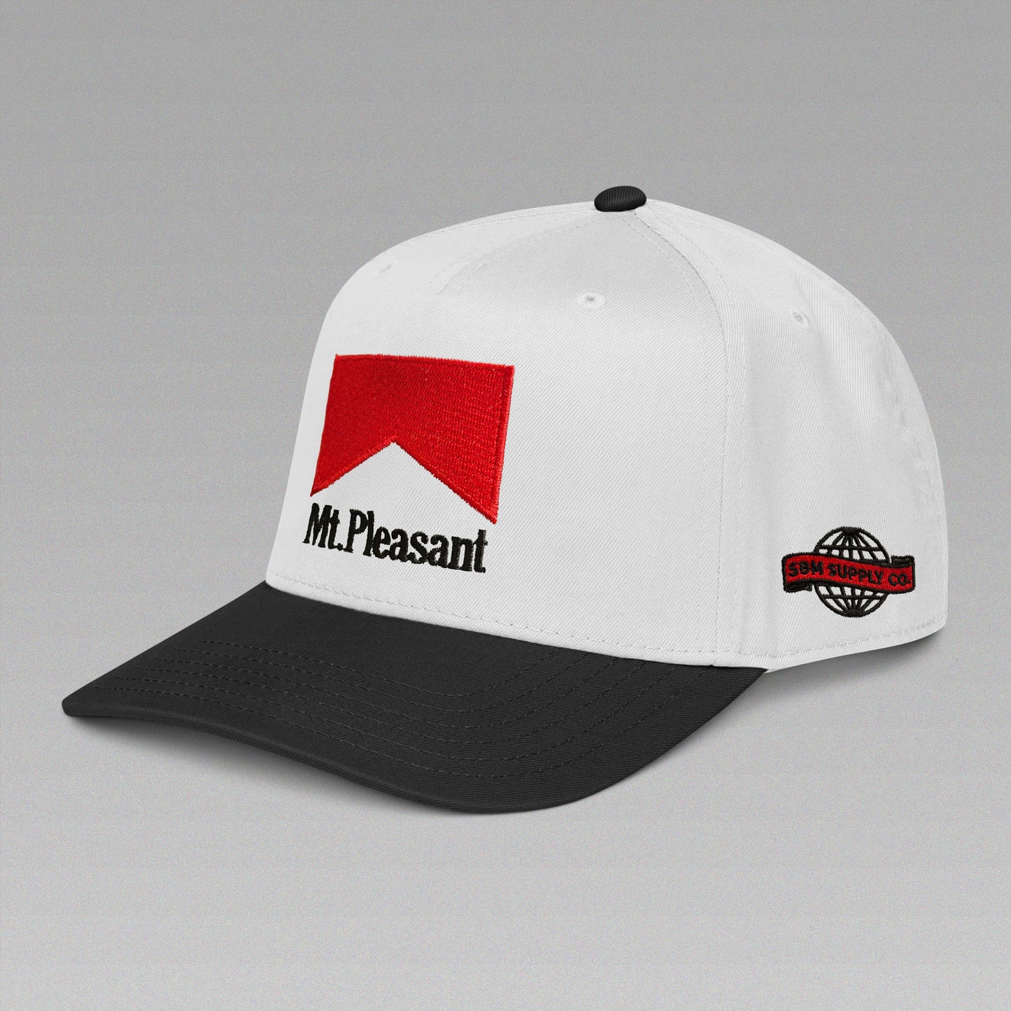 Mt. Pleasant Marlboro 2-Tone Snapback (White/Black)