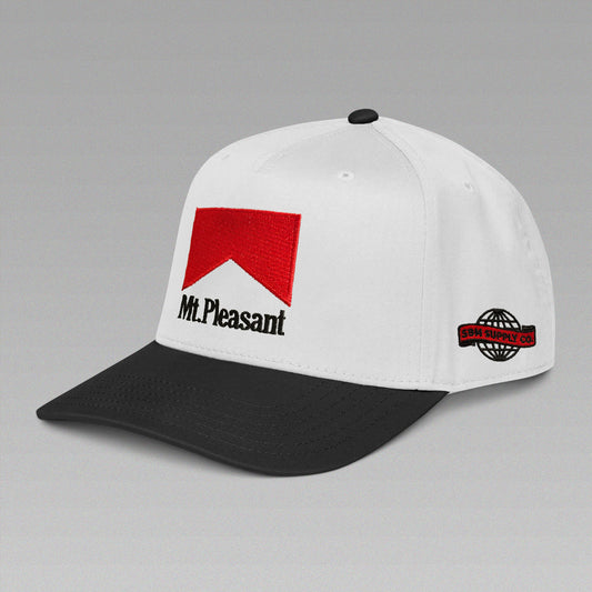 Mt. Pleasant Marlboro 2-Tone Snapback (White/Black)