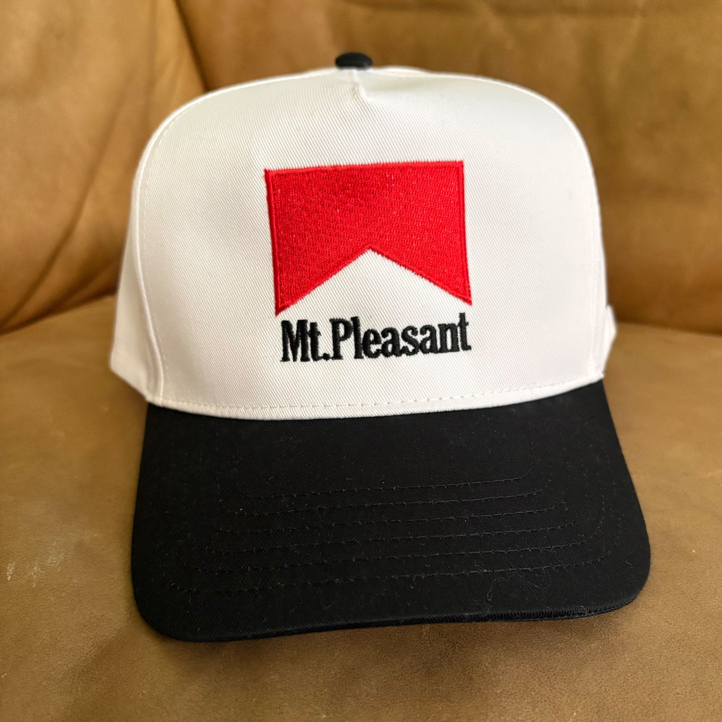 Mt. Pleasant Marlboro 2-Tone Snapback (White/Black)