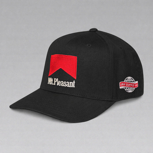 Mt. Pleasant 5-Panel Snapback (Black)