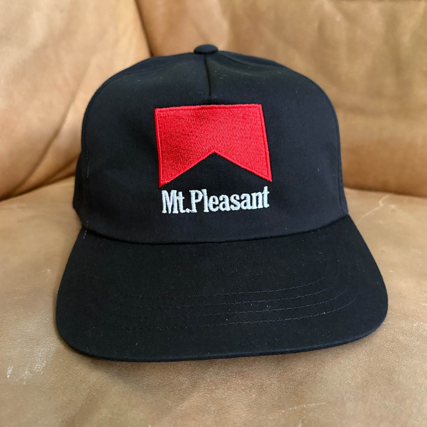 Mt. Pleasant 5-Panel Snapback (Black)