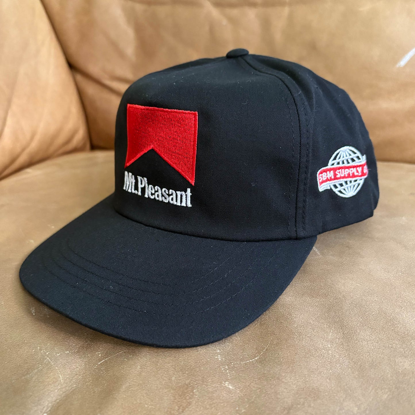 Mt. Pleasant 5-Panel Snapback (Black)