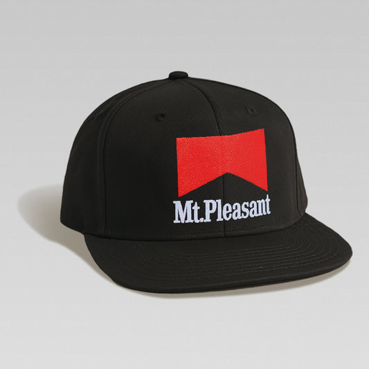 Mt. Pleasant 5-Panel Snapback (Black)