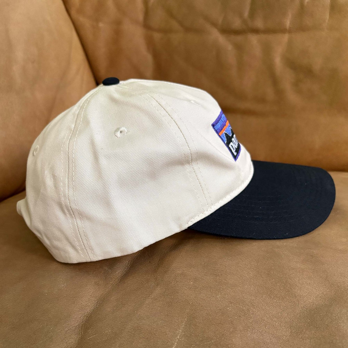 Panic Attack Dad Hat (Cream/ Black)