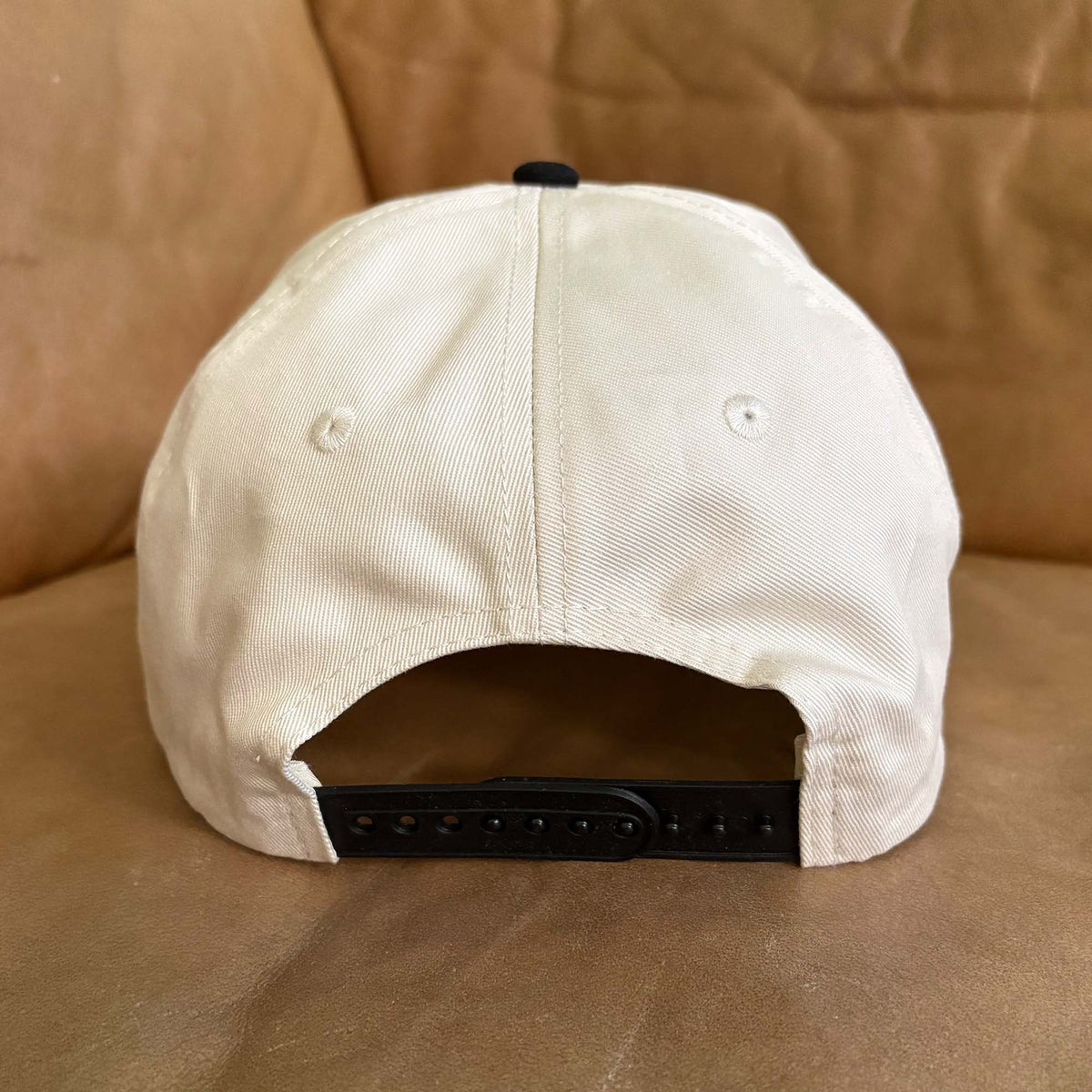 Panic Attack Dad Hat (Cream/ Black)