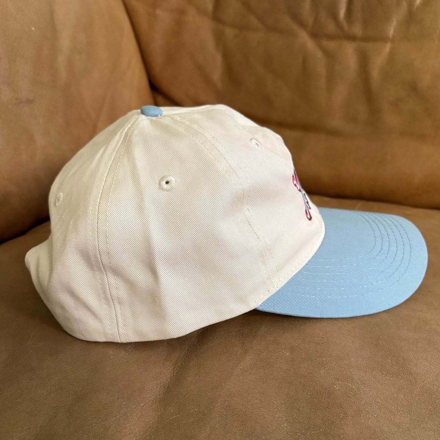 Poors, Right? Hat (Cream/Blue)