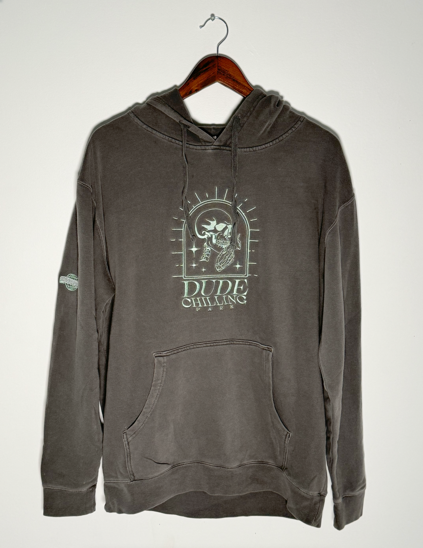 Dude Chilling Skeleton Hoodie