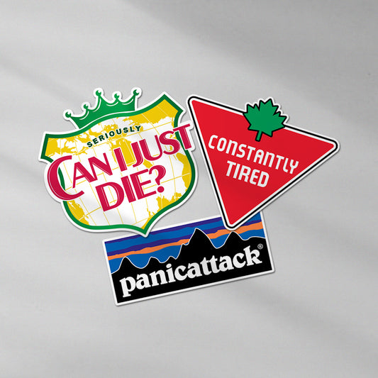 Sticker Pack (3 Random Stickers)