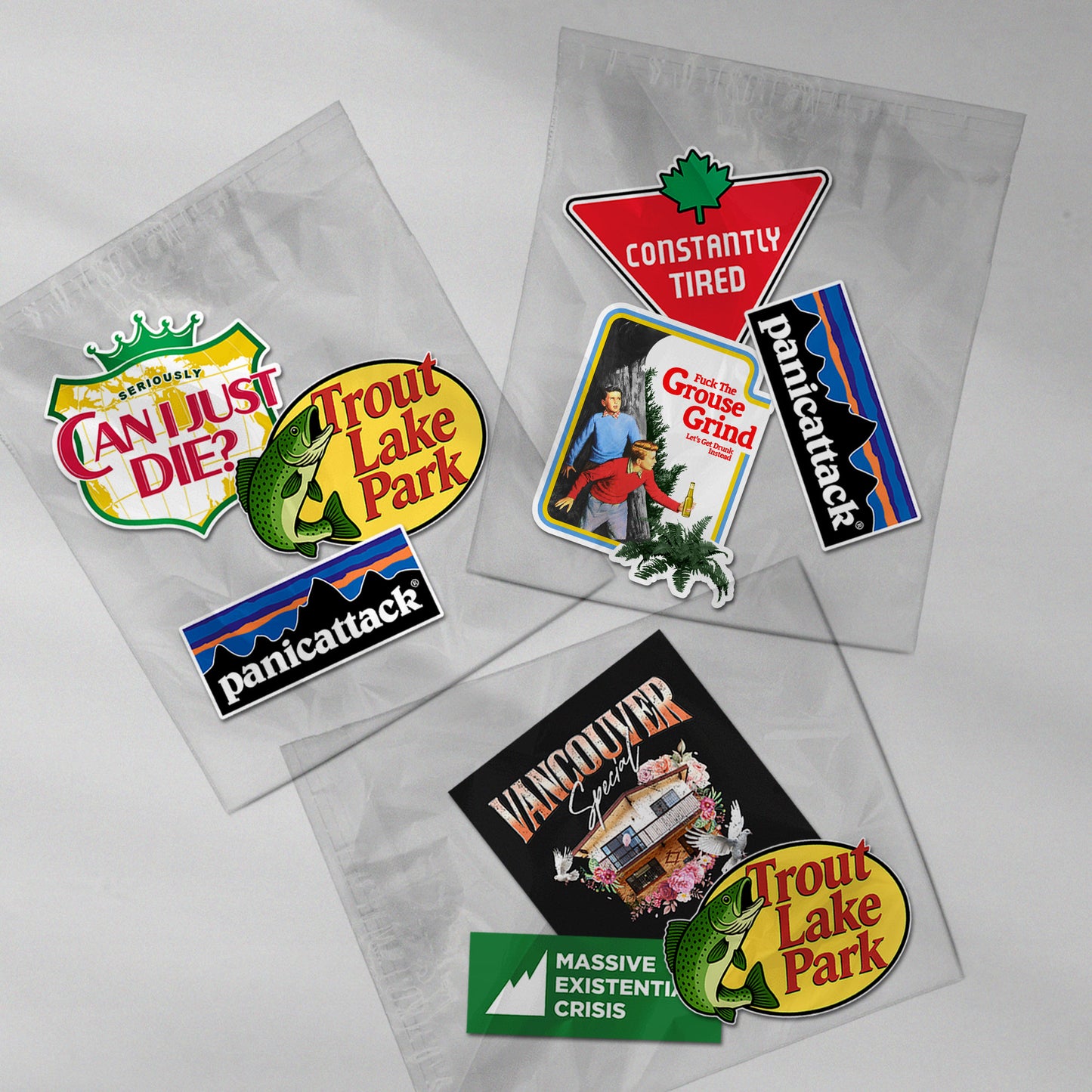 Sticker Pack (3 Random Stickers)