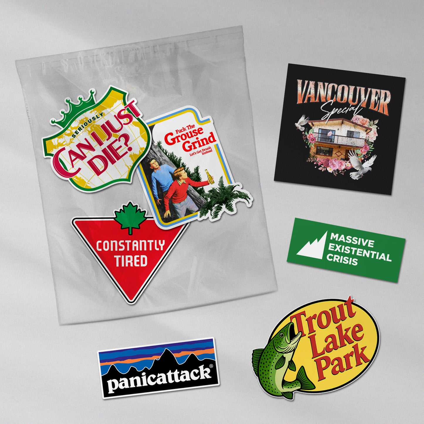 Sticker Pack (7 Stickers)