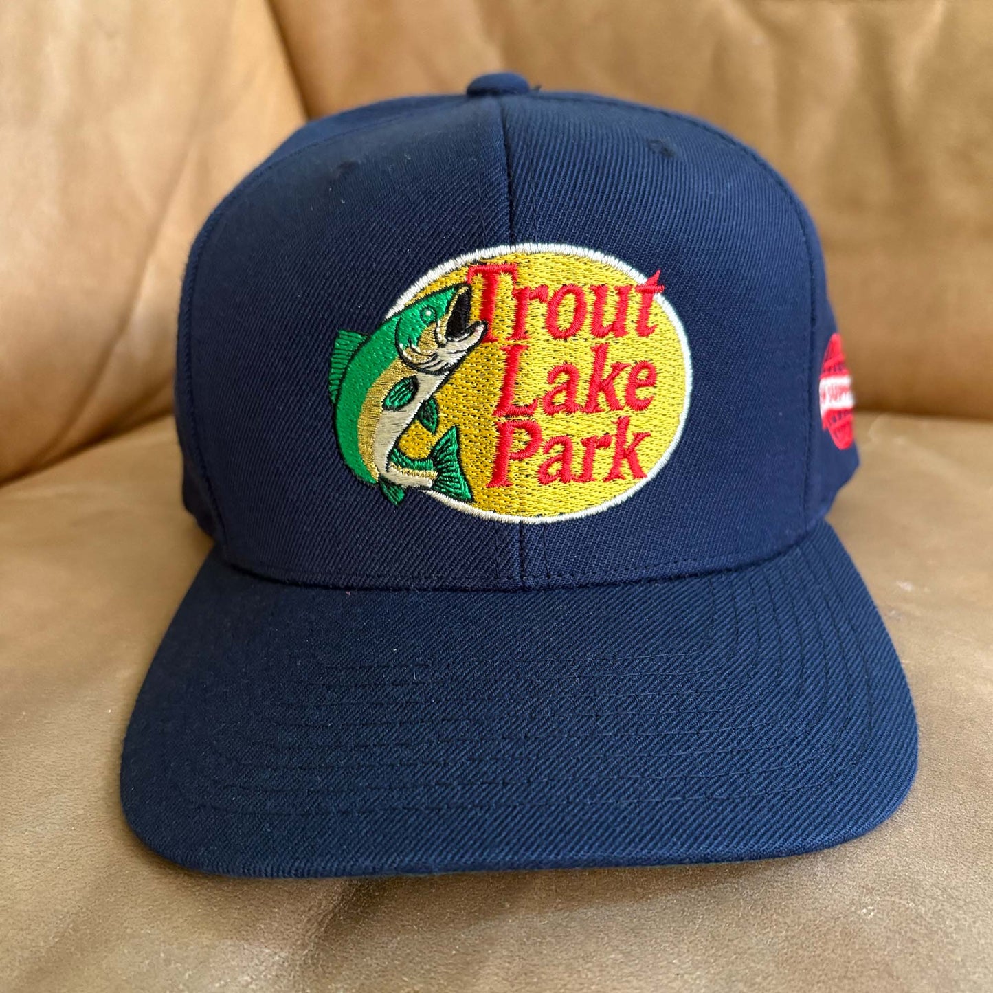 Trout Lake Pro Shop 5-Panel Snapback (Navy)