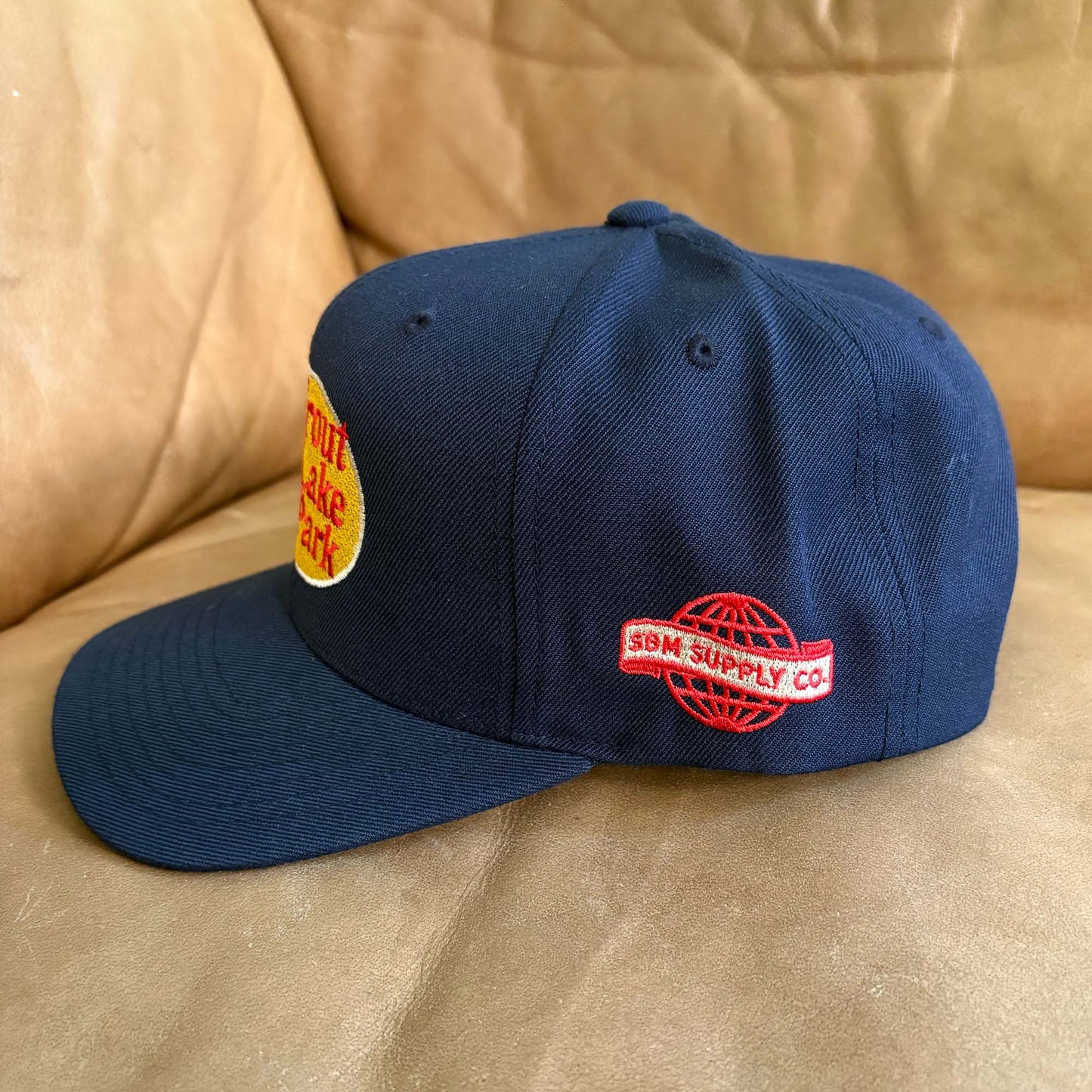Trout Lake Pro Shop 5-Panel Snapback (Navy)