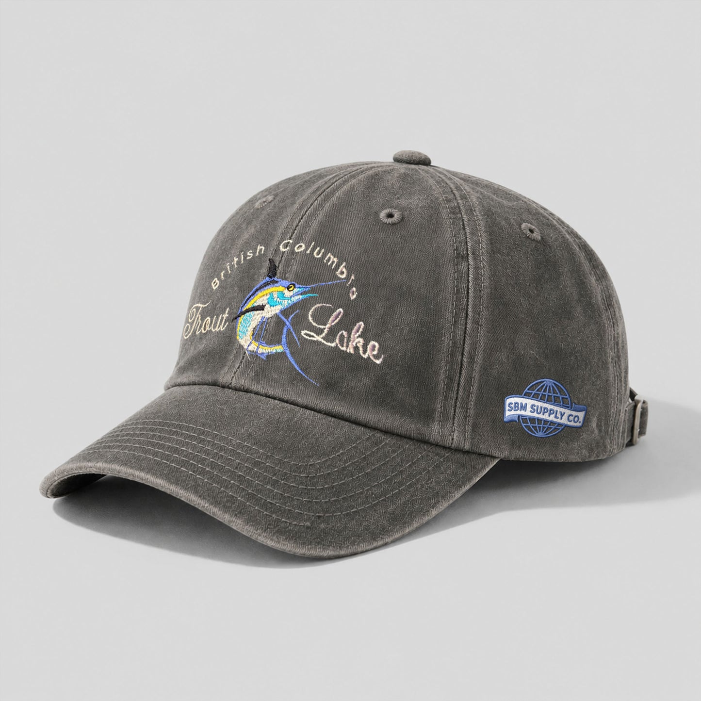 Trout Lake Animal Dad Hat