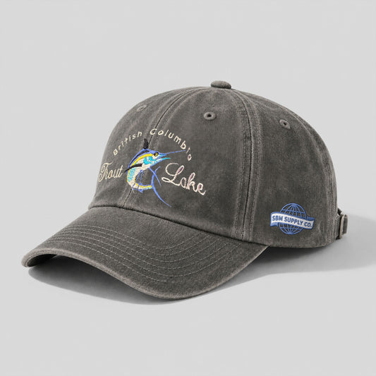 Trout Lake Animal Dad Hat