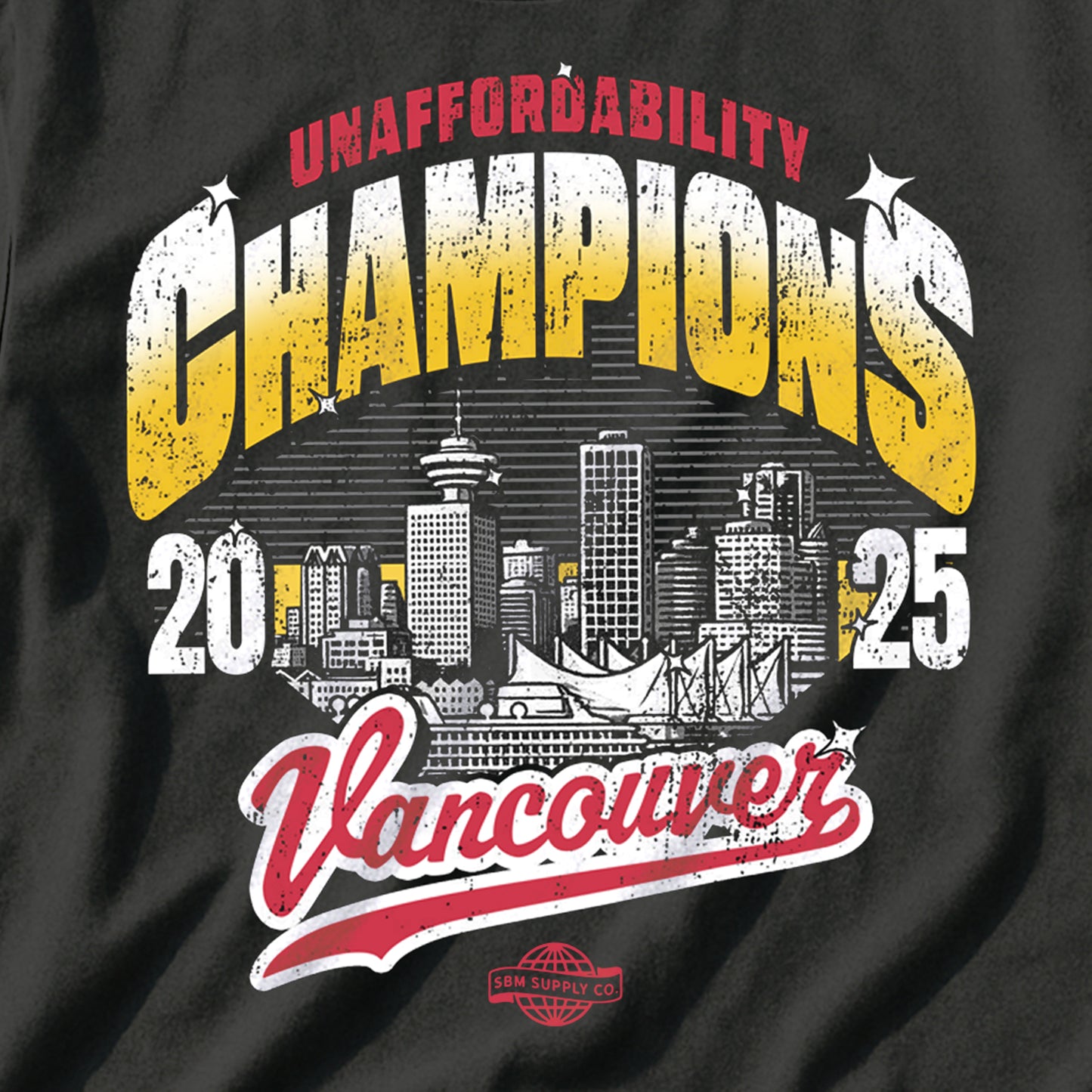 Unaffordability Champions T-Shirt (Black)