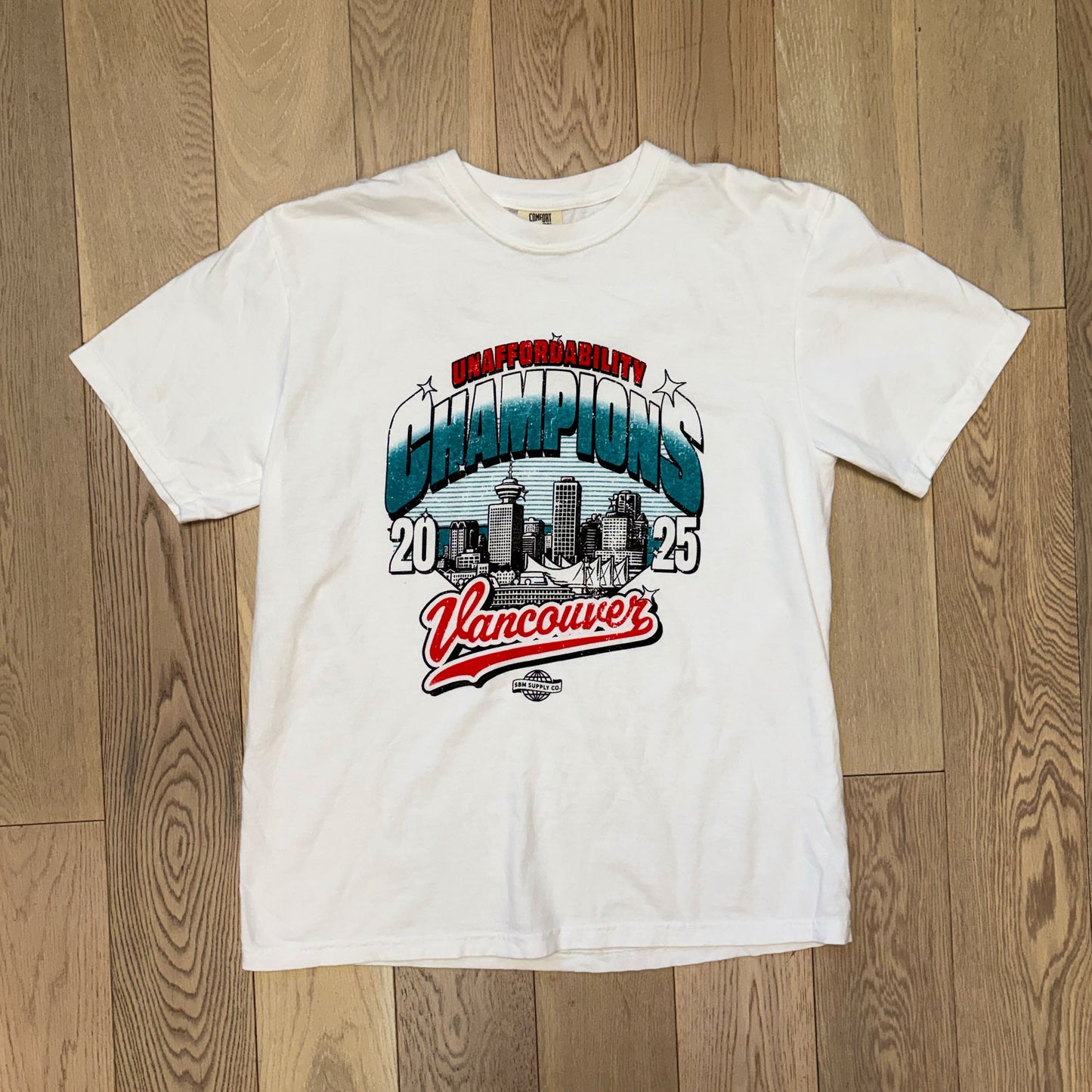 Unaffordability Champions T-Shirt (White)
