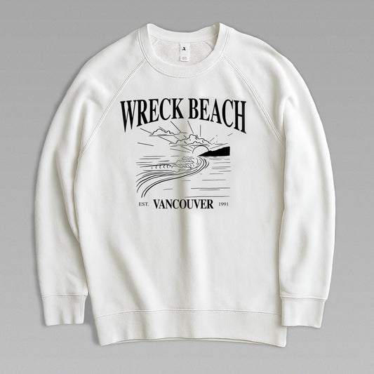 Wreck Beach Tourist Crewneck