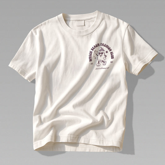 Wreck Beach Fashion Club Cartoon T-Shirt