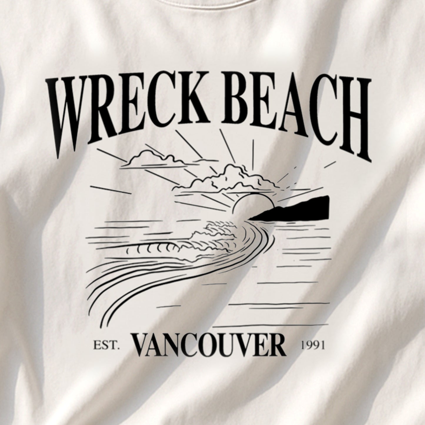Wreck Beach Tourist T-Shirt