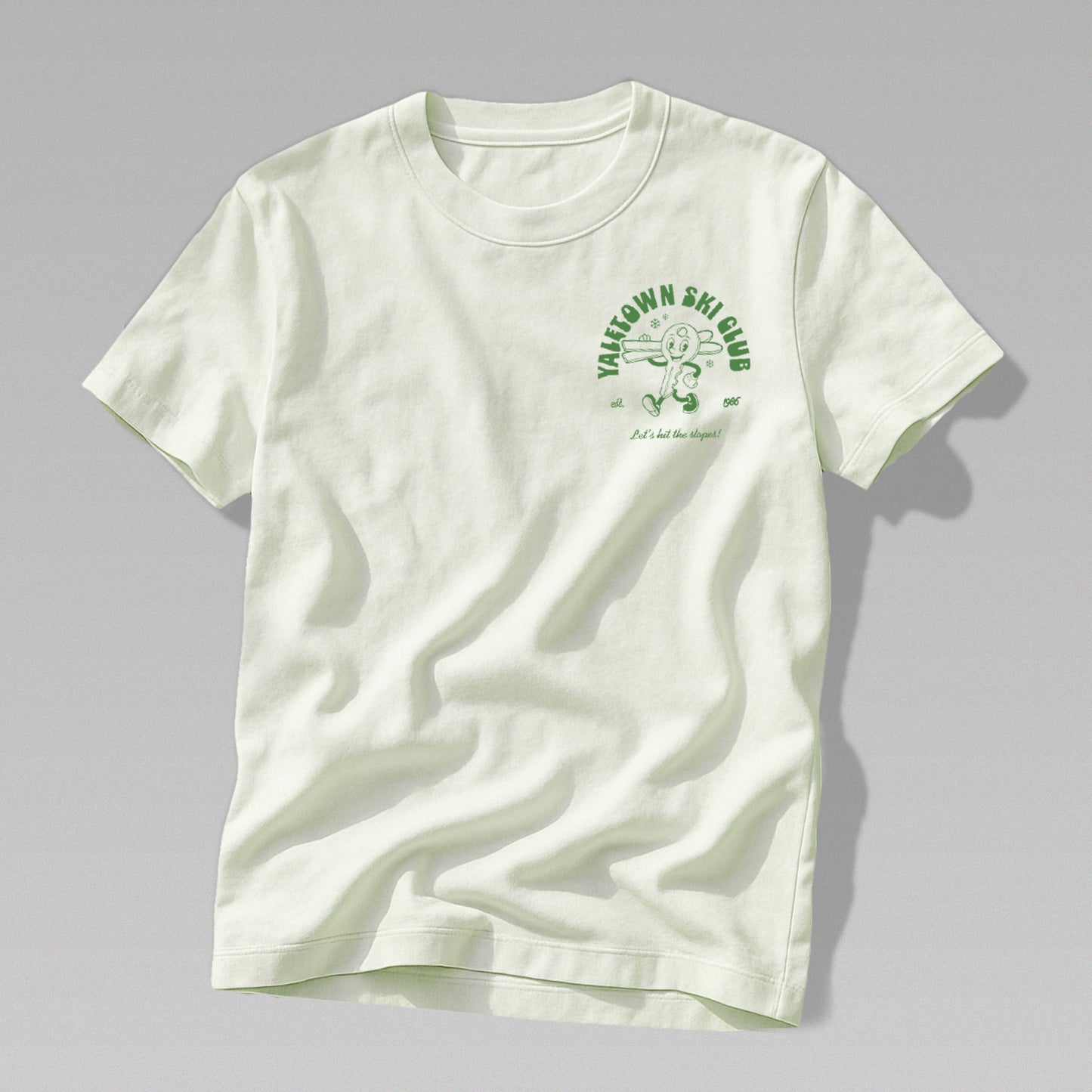 Yaletown Ski Club Cartoon T-Shirt